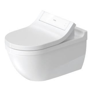 Duravit Wand-Tiefspül-WC Starck 3 37 x 62 cm weiß Hochglanz riml. randl.
