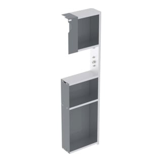 Geberit Auszug San-Modul Monolith re f WT Alu geb.
