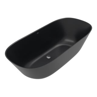 V&B Badewanne Theano Original Edition 175 x 80 cm Quaryl pure black