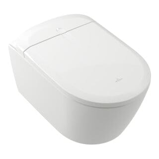 Villeroy & Boch Dusch-Wand-WC Viclean Supreo D-Flush 38,4 x 42,3 x 62,2cm Weiß Alpin C+ Sitz