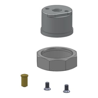 Oventrop Anschlussset termios Pro M 28x1,0 Herz