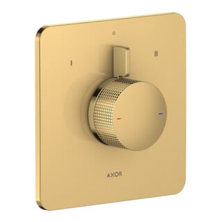 hansgrohe Fertigset UP-Brausemischer Axor Citterio C 2 Verbr. pol. gol opt