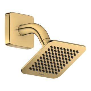 hansgrohe Kopfbrause Axor Citterio C 120 x 120 mm pol. gold optic Brausearm 1 jm