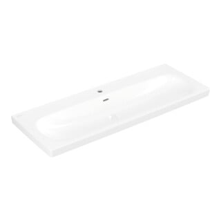 Villeroy & Boch Waschtisch Skyla 120 x 46 Weiß Alpin mit Überlauf