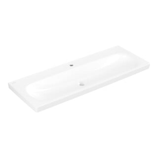 Villeroy & Boch Waschtisch Skyla 120 x 46 Weiß Alpin 3-L-Armaturloch ohne Überlauf