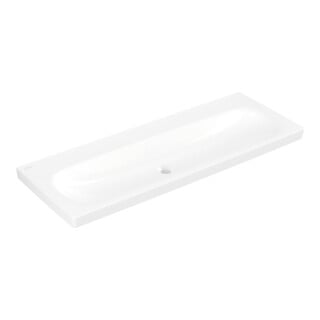 Villeroy & Boch Waschtisch Skyla 120 x 46 Weiß Alpin ohne Hahnlöcher ohne Überlauf