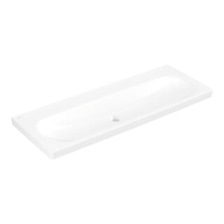 Villeroy & Boch Waschtisch Skyla 120 x 46 Stone White C+ ohne Hahnlöcher ohne Überlauf