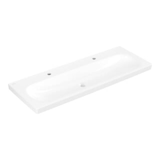 Villeroy & Boch Waschtisch Skyla 120 x 46 cm 3-Loch Armaturen weiß alp C+
