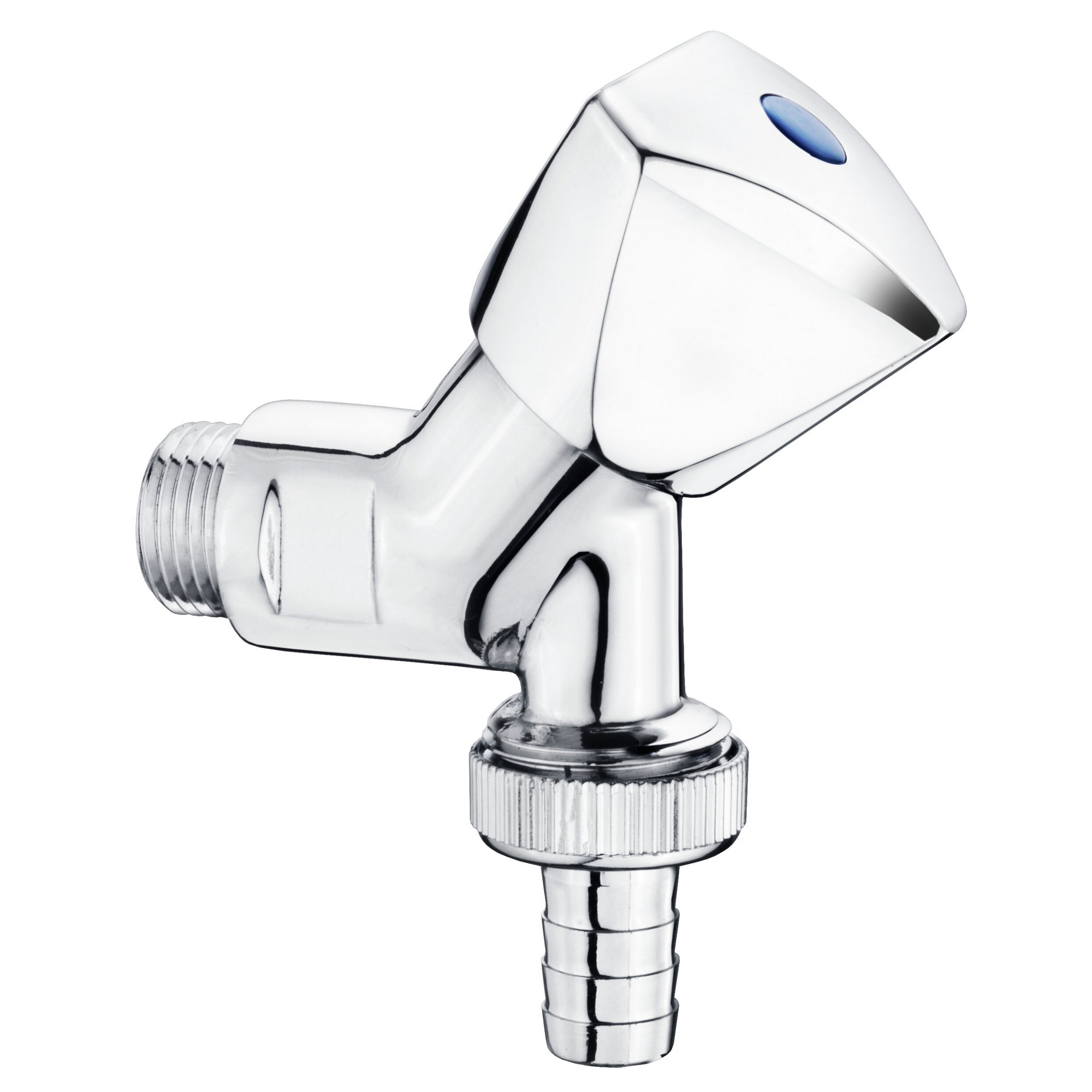 Cornat Auslaufventil 1/2" AG x 3/4" IG, Tülle Ø 14 mm