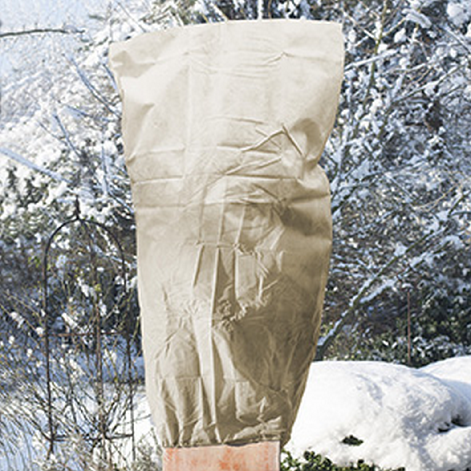 Videx Winterschutz-Vlieshaube 'Extreme' beige 200 x 240 cm
