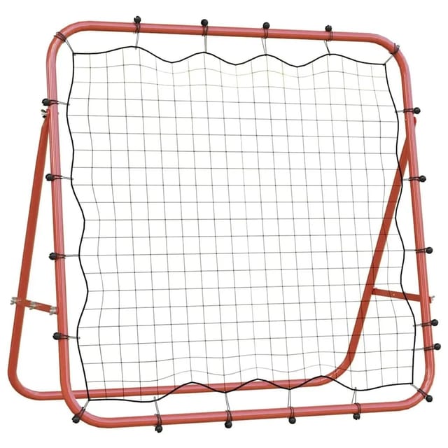 Fußball-rebounder Verstellbar 96x80x96 Cm Stahl Und Pe - Vidaxl