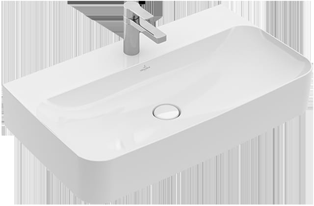 Villeroy & Boch Finion Waschtisch, Ohne Überlauf, 1 Hahnloch,