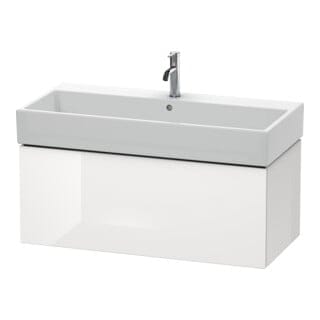 Duravit L-cube Waschtischunterbau Wandhängend,1 Auszug, 98,4 X
