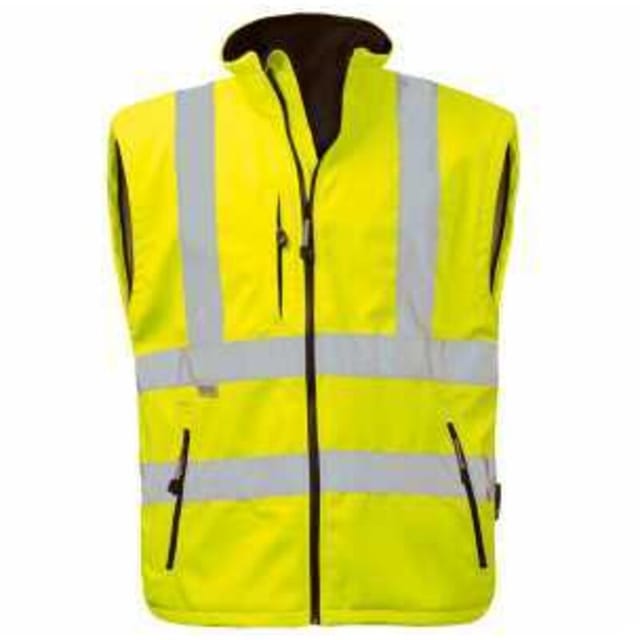 Elysee Warnschutz Softshell Jacke Logan 22702 Gr. Xl Gelb