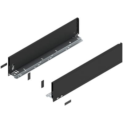 Legrabox Pure Zarge Höhe K, Nl 550, Carbonschwarz-matt - Blum