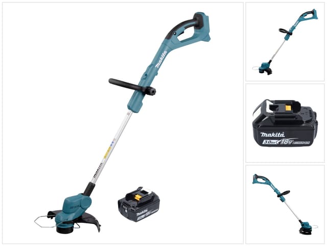 Dur 193 F1 Akku Rasentrimmer 18 V 260 Mm + 1x Akku 3,0 Ah - Ohne Ladegerät - Makita