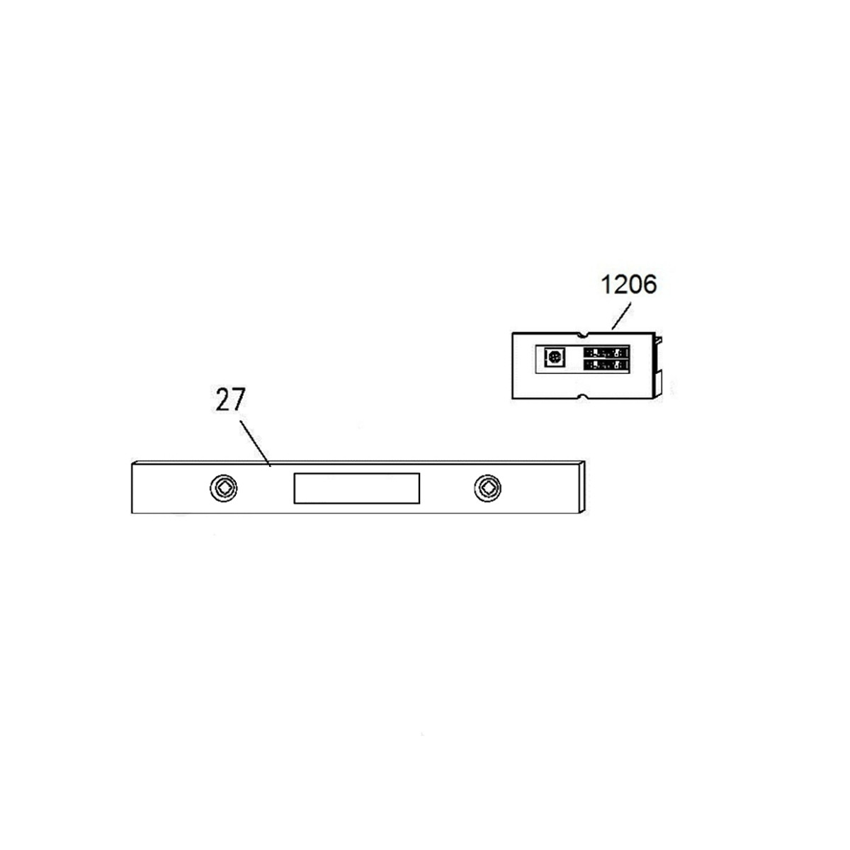 Ersatzteil - Elektronikplatine, Leistungsmodul (kennzeichnung 1206) - - Candy