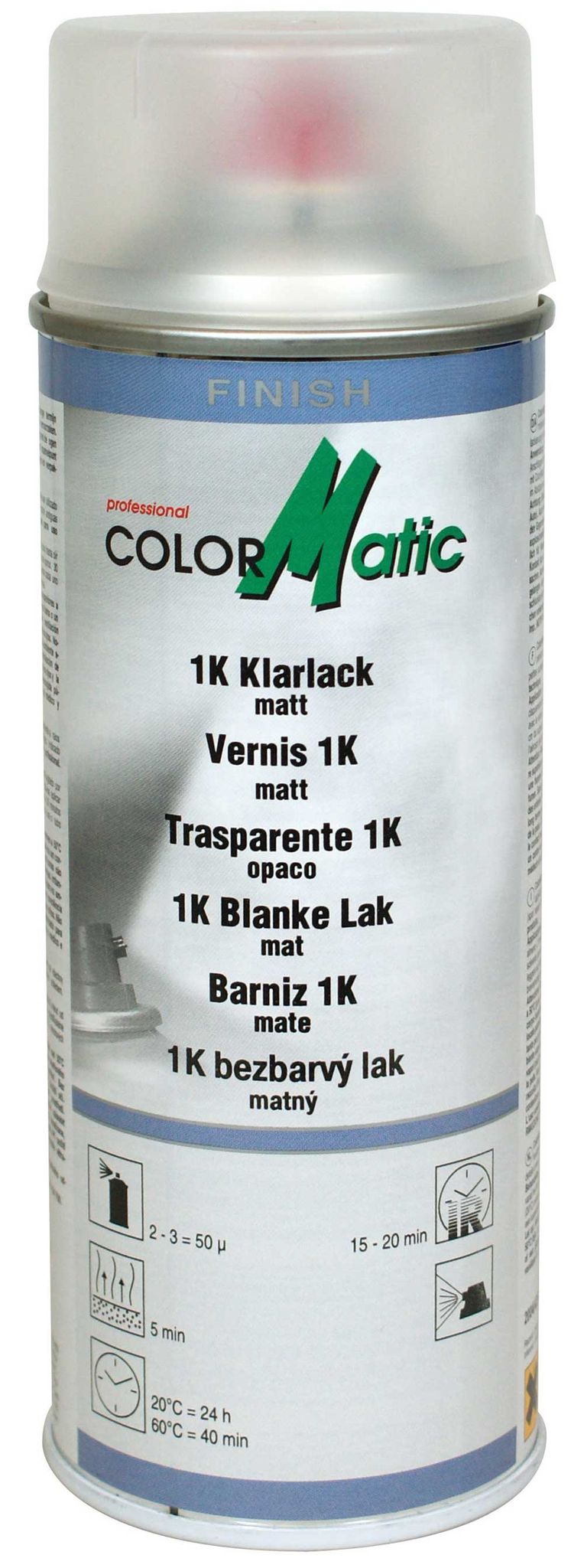 Colormatic 1k Klarlack Matt Uv Beständig Schnell Trocknend 400ml