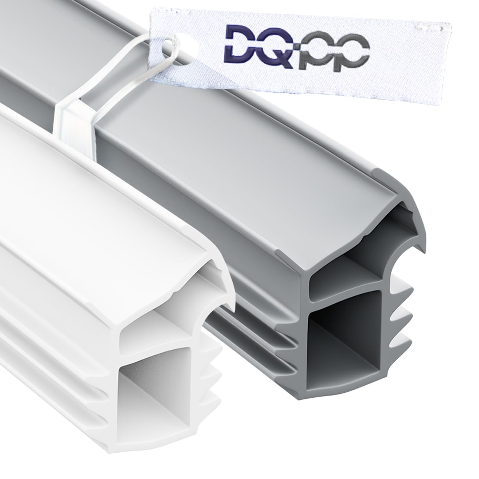 Dq-pp Türdichtung Tpe Grau 18,8x16,6mm 80m