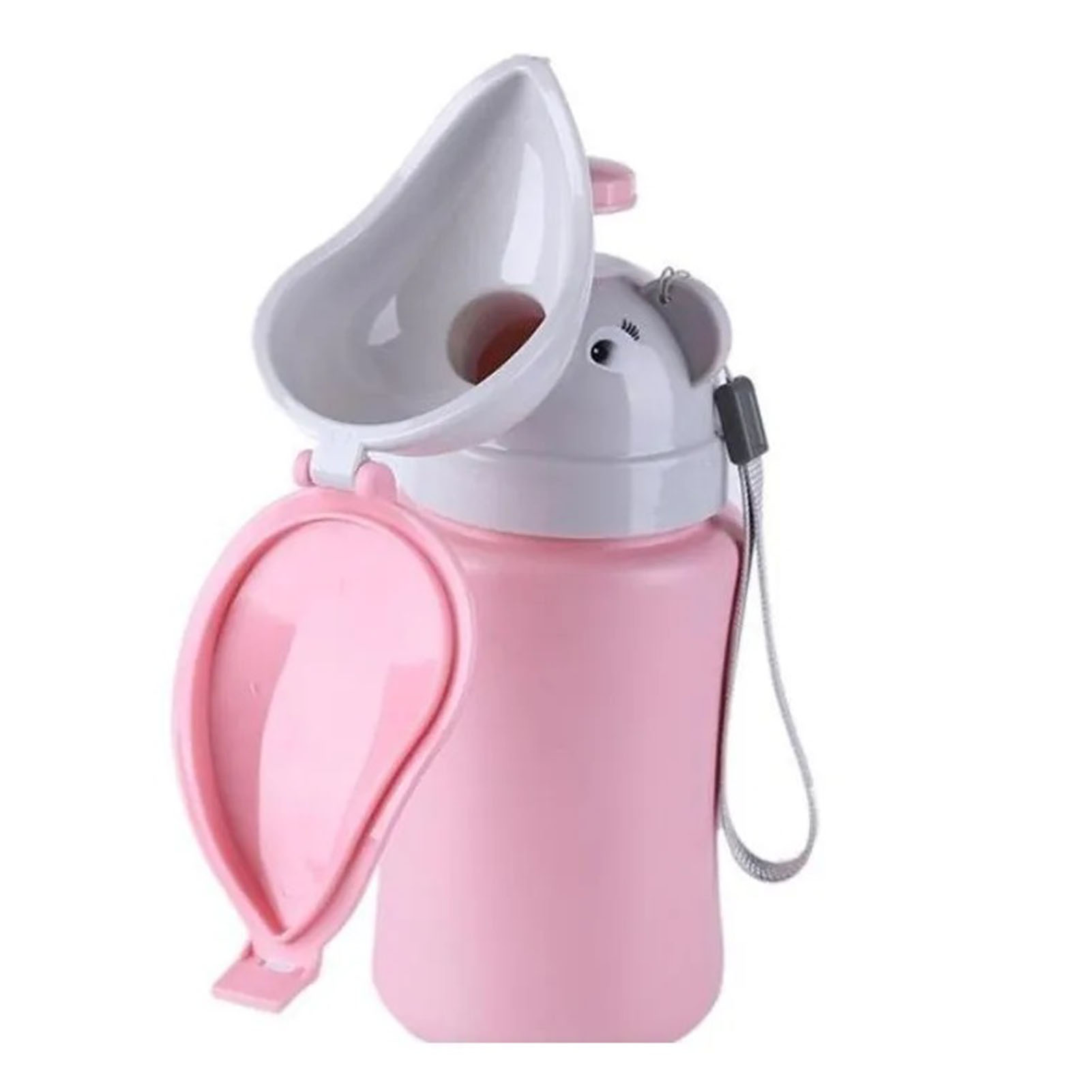 Waschbares, Tragbares 500-ml-urinal Für Mädchen – Ideal Für Reisen, Auto, Camping, Rosa