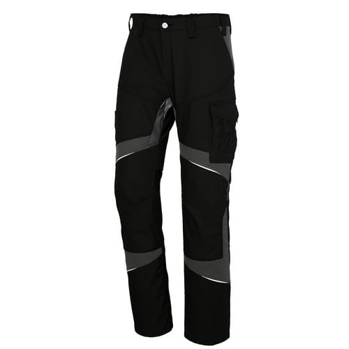 Kübler Workwear - Kübler Sommerhose Activiq 2150 Schwarz/anthrazit Gr. 48