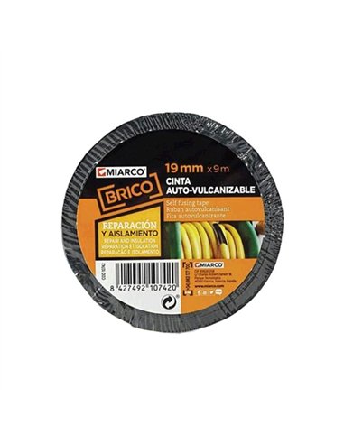 Miarco - Selbstversiegelndes, Vulkanisierbares Band 19 Mm X 9 M 10742