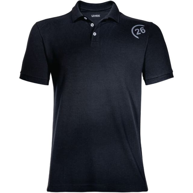 Uvex K26 Herren-t-shirt - Schwarze Männer-poloshirt: 3xl