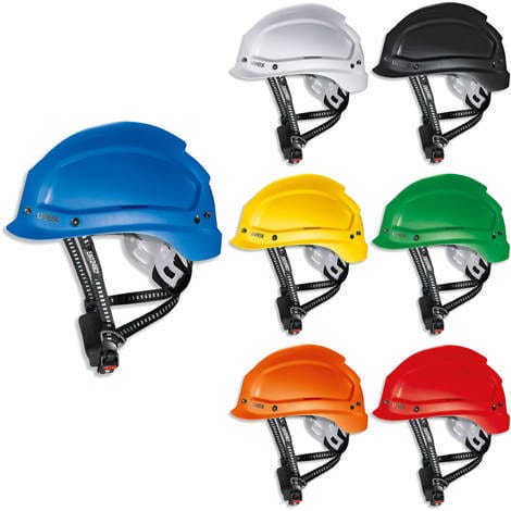 Uvex Schutzhelm Pheos Alpine Multifunktionshelm Bergsteigerhelm Arbeitshelm Sporthelm Kletterhelm Bauhelm En397 U. En12492 - Farbe:rot