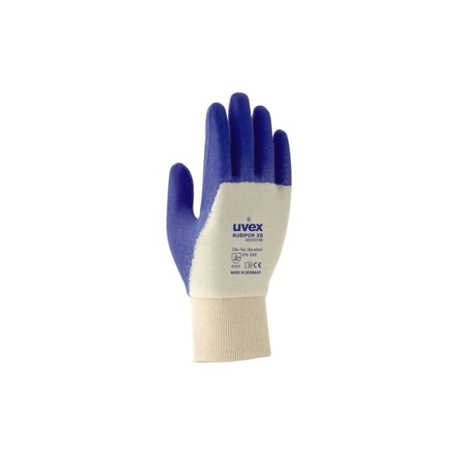 Uvex - 6031606 Schutzhandschuhe Rubipor Xs5001b 60316 Größe 6