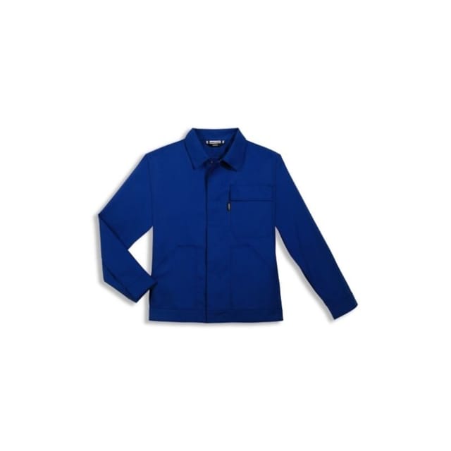 Uvex Arbeitsjacke Eco Blau, Kornblau Gr. 90, 94