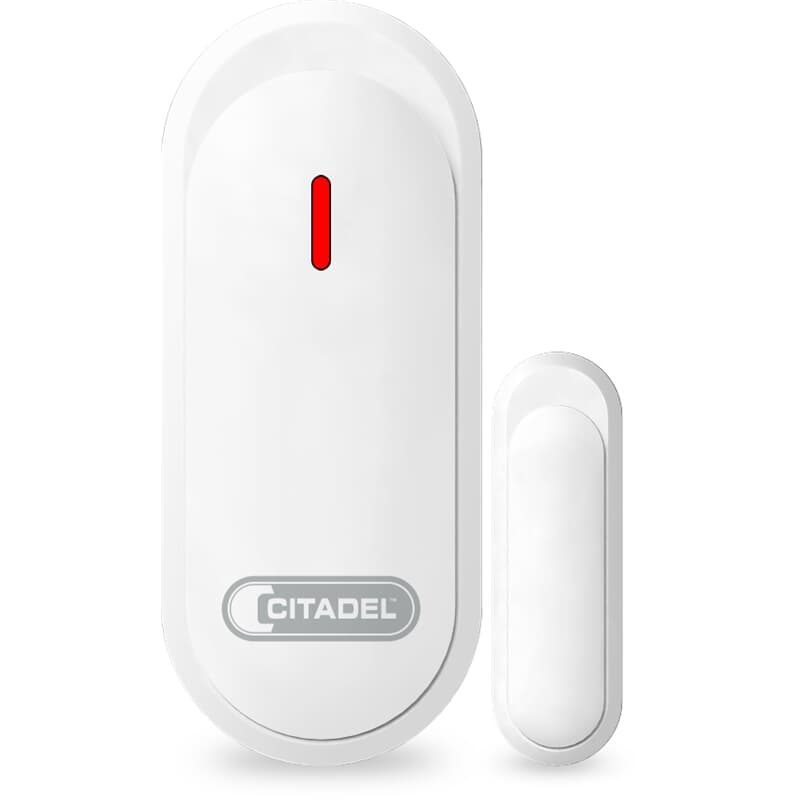 Abus Funk Öffnungsmelder Micral Kabellos Für Türen+fenster Mit Led Magnetkontakt