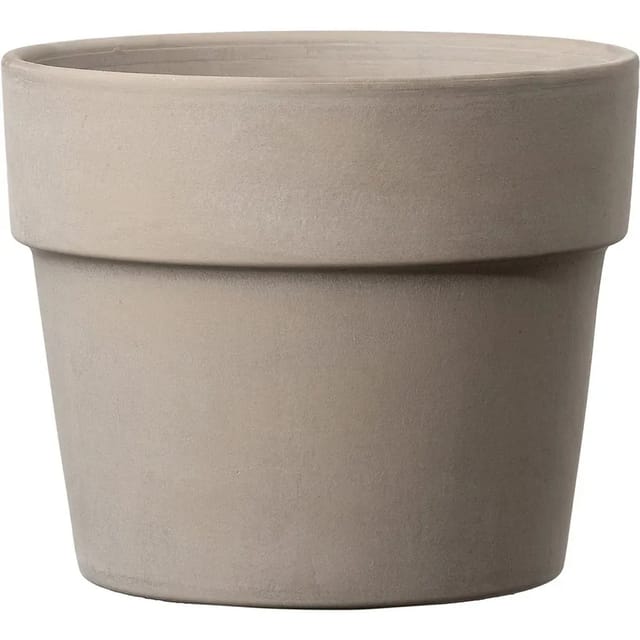 Cache-pot Perfetto Grafit 15cm Grau - Deroma