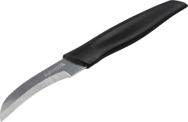 Fackelmann Schälmesser Nirosta 17cm Schwarz Schälmesser