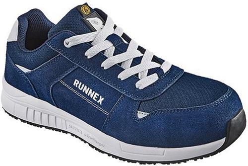 Runnex S3s Esd-sicherheitshalbschuh Sportstar Blau/weiß 5349 Größe 45
