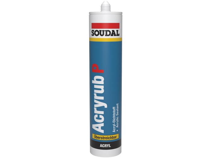 Soudal Acryldichstoff Acryrub P 600ml Weiß 127418