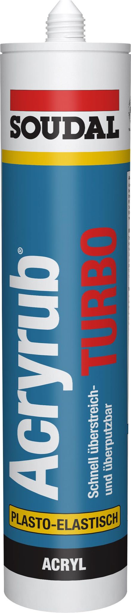 Soudal Acryrub Turbo White 310ml De 169521