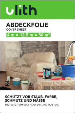 Ulith Abdeckfolie 4 X 12,5m = 50 M² 1024540
