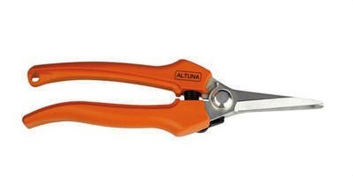 Altuna - 1261 Profi-schere Aus Edelstahl, 18 Cm Lang, Gerade, Vintage-stil, Mit Fasergriff