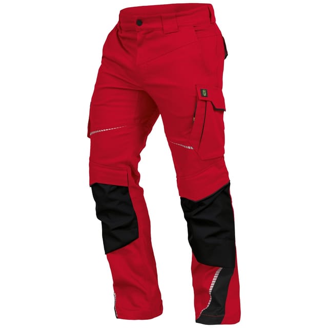 Leibwächter - Bundhose Herren Flex-line Flexh22 Gr. 102 Rot/schwarz