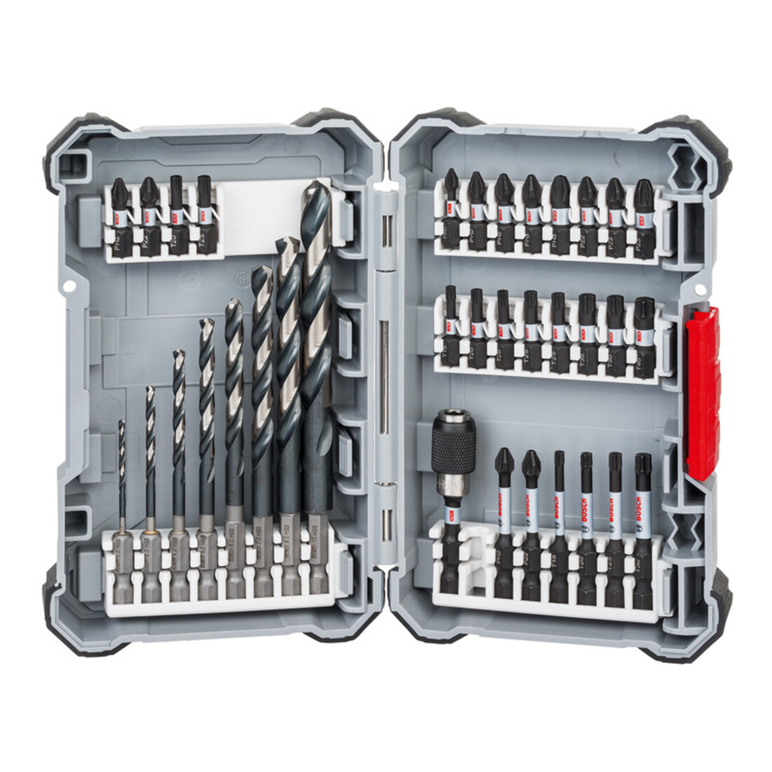 Bosch - Pick And Click Impact Control Hss-spiralbohrer- Und Schrauberbit-set, 35-teilig