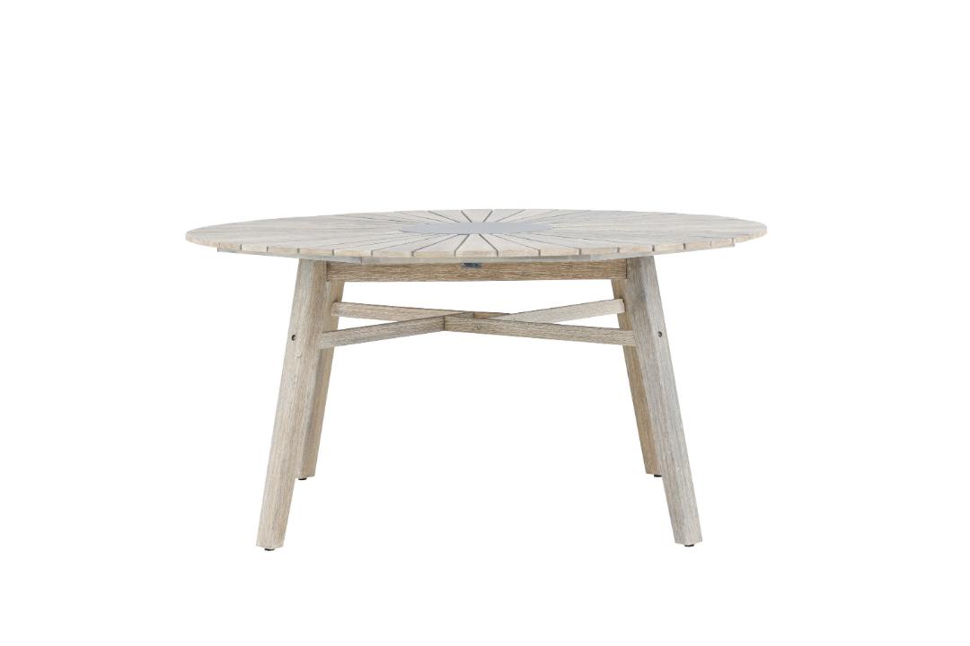Rives Gartentisch Ø150cm Whitewash.