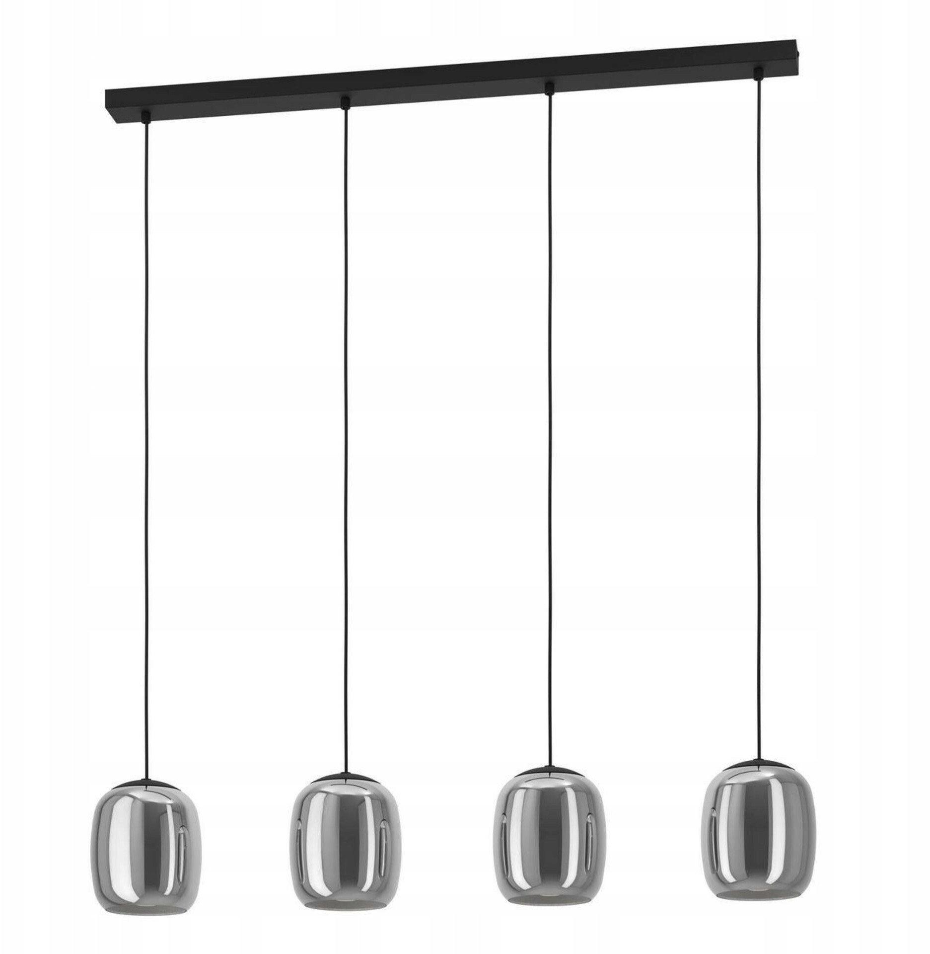 Eglo Ciampino Pendelleuchte Schwarz Und Grau Modernes Design
