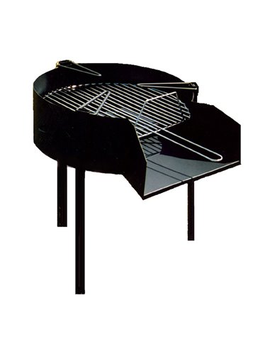 Runder Paellero-grill 'kenia', 50 Cm Durchmesser