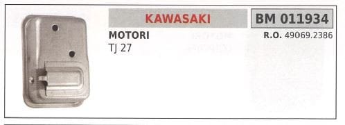 Kawasaki Schalldämpfer Cutter Tj 27 011934