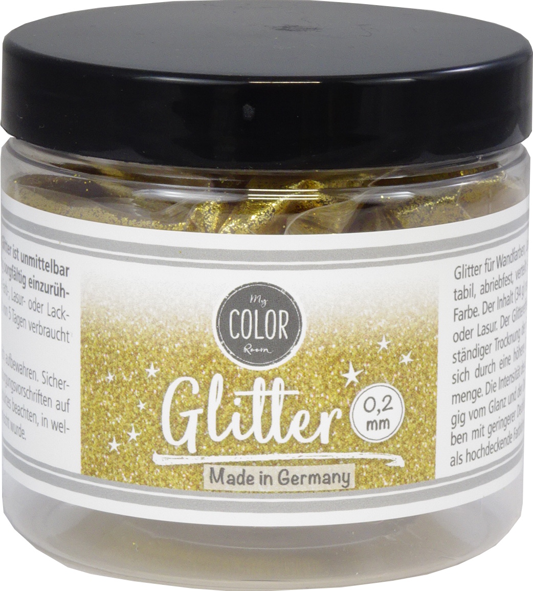 Wilckens Mycolorroom Glitter 0,2mm 34g Gold 19500215 034