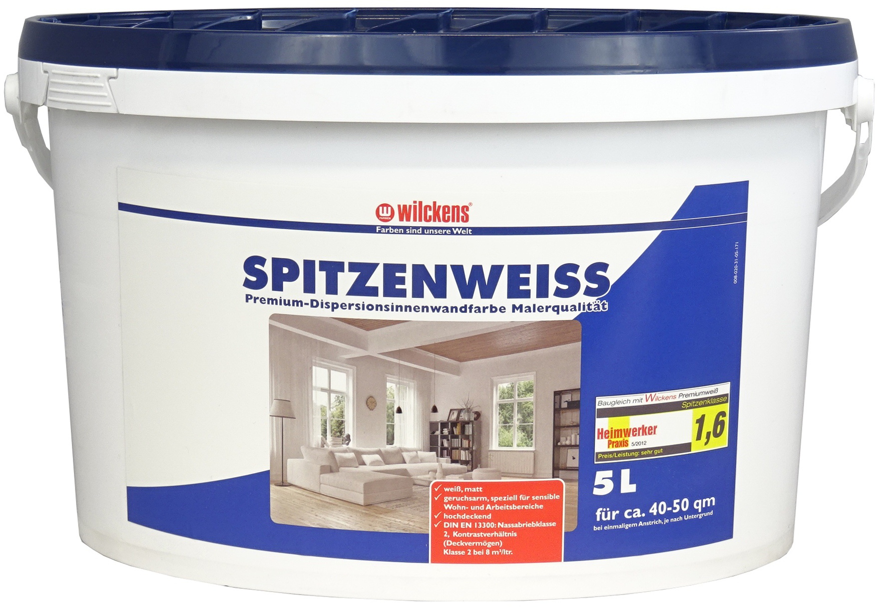 Wilckens Spitzenweiss Matt 5l 16291000090