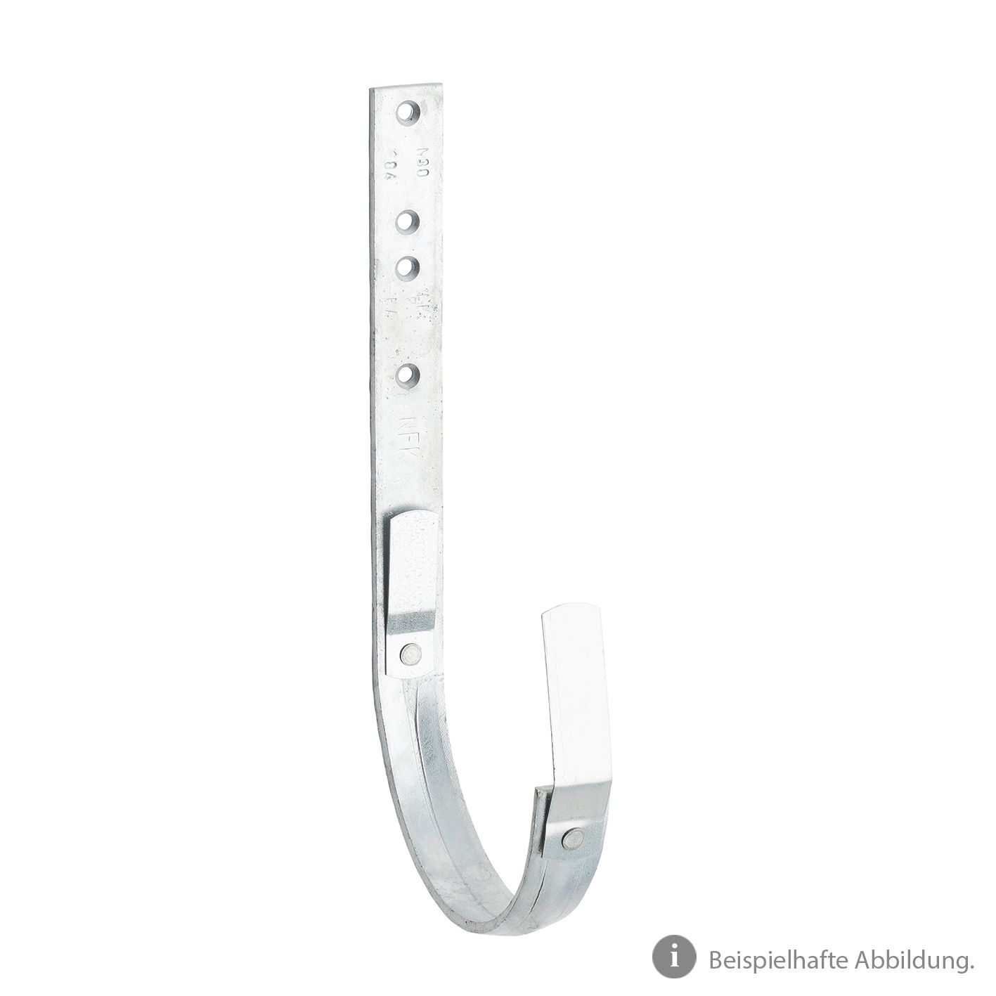 Zambelli Rinneneisen Für Dachrinne 127mm 128610-kurz