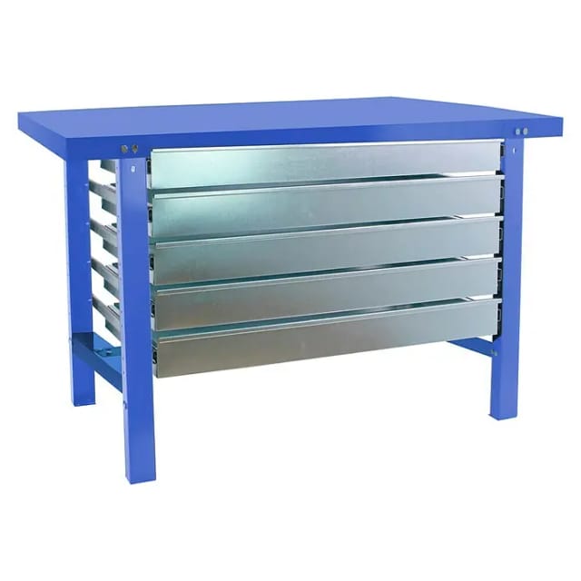 Simonrack Simonwork Bt6 Robuster Gartenarbeitsplatz Blau
