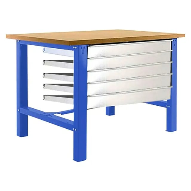 Simonrack Robustes Gartenarbeitsplatz Blau Mdf 865x1500x750 Mm