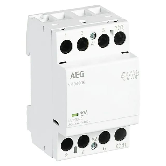 Aeg Installationsschütz Vi404006 4s/0ö 230 Vac Qty 4